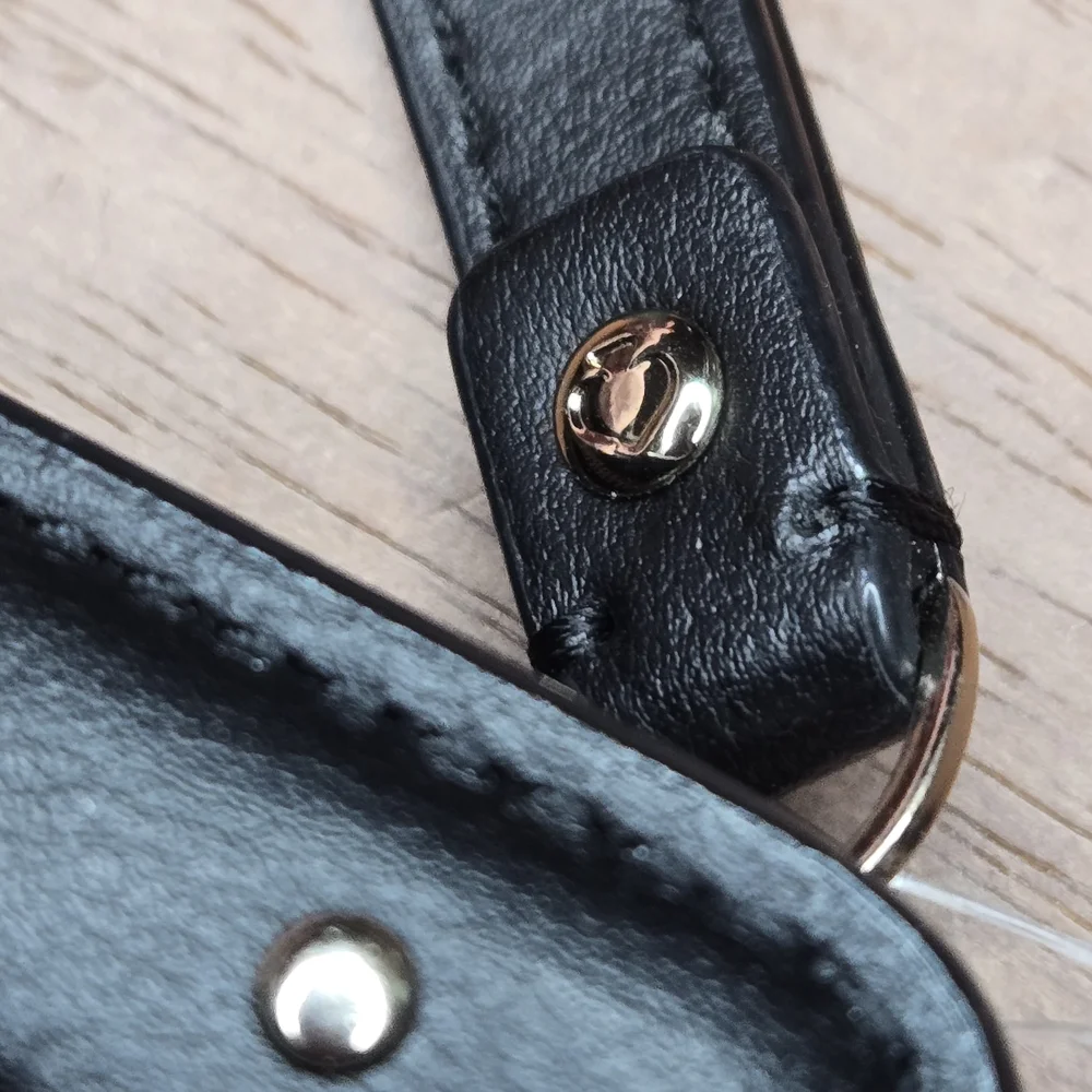 Kate Spade Yulie Helena Street Wristlet Black Studded WLRU2383 NWT